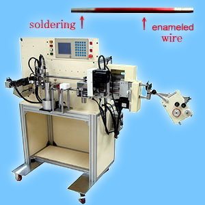 SSA-2002S Enameled Wire Stripping and Soldering Machine
